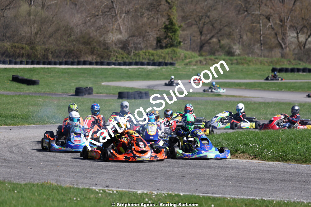 29 & 30/03/2025 : 2ème manche du Championnat du Sud au circuit d’Aigues-Vives (photos Stéphane Agnus) 2025 — karting
