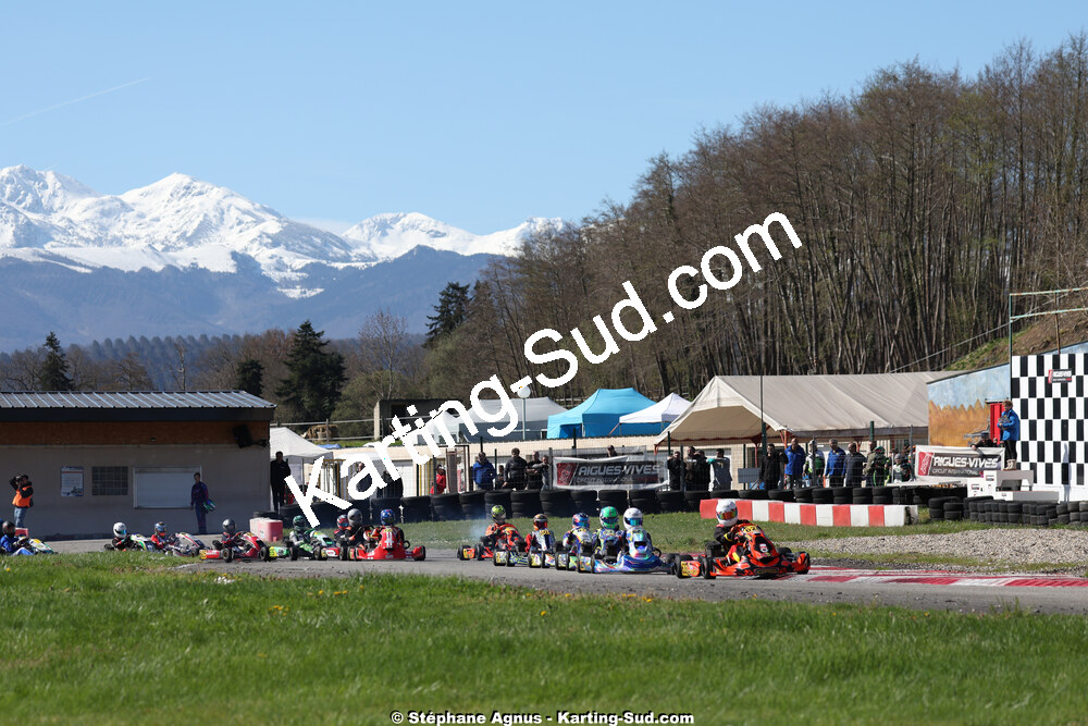 29 & 30/03/2025 : 2ème manche du Championnat du Sud au circuit d’Aigues-Vives (photos Stéphane Agnus) 2025 — karting