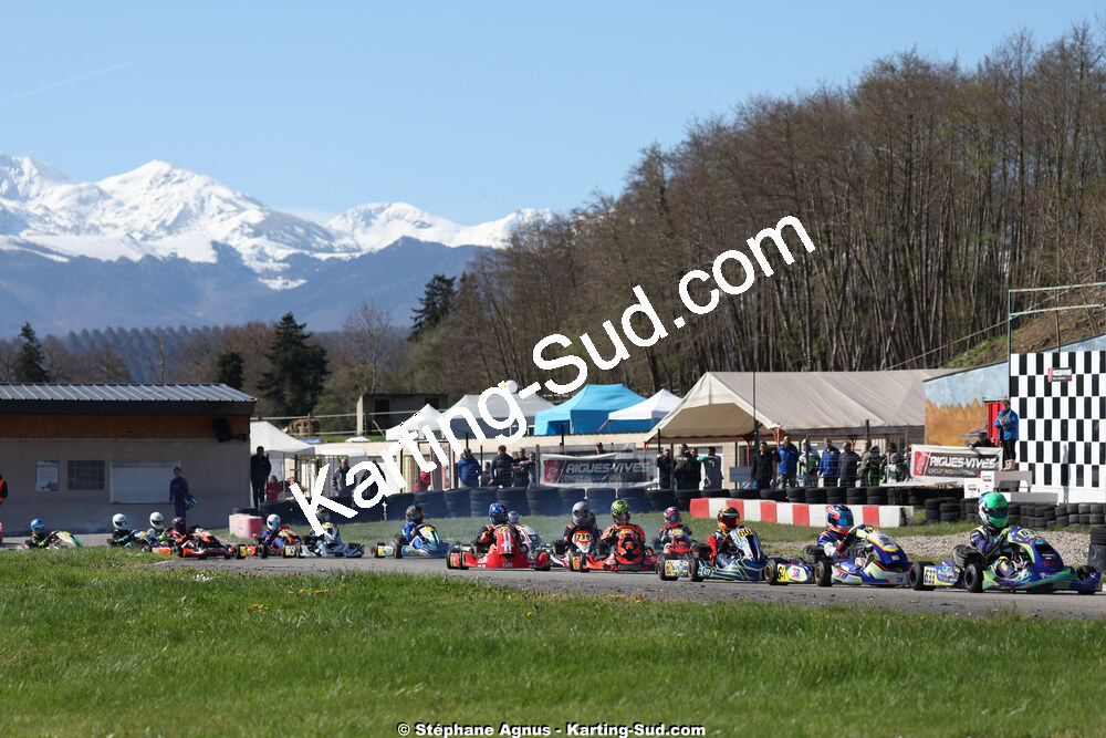 29 & 30/03/2025 : 2ème manche du Championnat du Sud au circuit d’Aigues-Vives (photos Stéphane Agnus) 2025 — karting