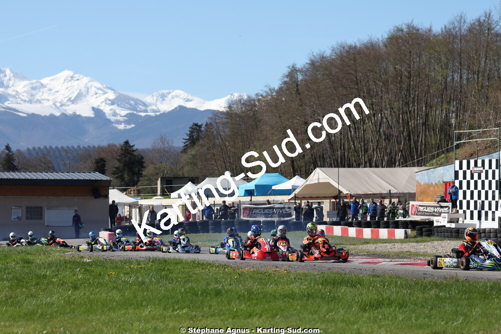 29 & 30/03/2025 : 2ème manche du Championnat du Sud au circuit d’Aigues-Vives (photos Stéphane Agnus) 2025 — karting