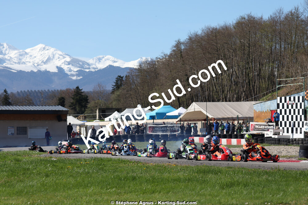 29 & 30/03/2025 : 2ème manche du Championnat du Sud au circuit d’Aigues-Vives (photos Stéphane Agnus) 2025 — karting