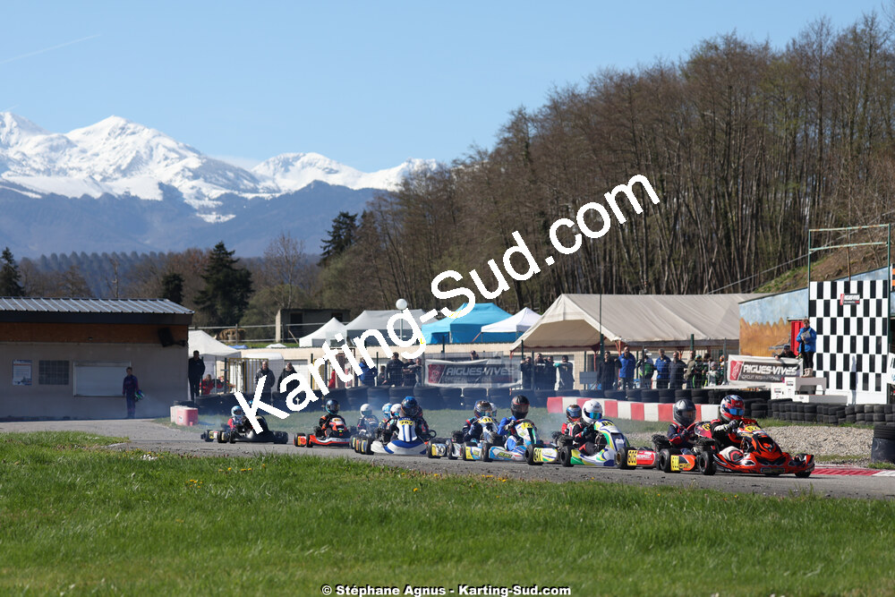 29 & 30/03/2025 : 2ème manche du Championnat du Sud au circuit d’Aigues-Vives (photos Stéphane Agnus) 2025 — karting
