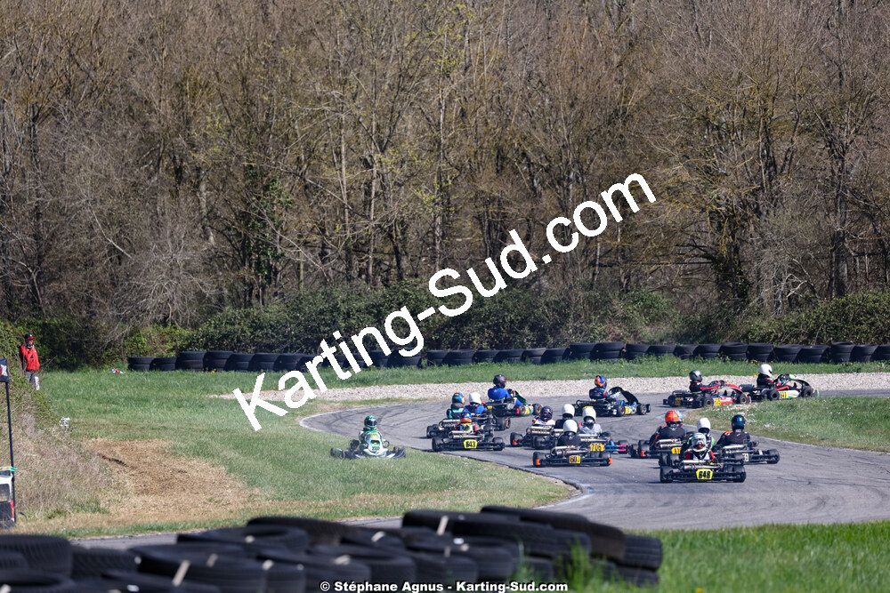 29 & 30/03/2025 : 2ème manche du Championnat du Sud au circuit d’Aigues-Vives (photos Stéphane Agnus) 2025 — karting