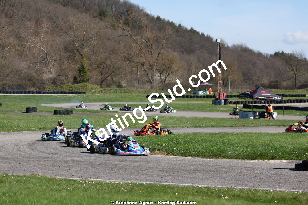 29 & 30/03/2025 : 2ème manche du Championnat du Sud au circuit d’Aigues-Vives (photos Stéphane Agnus) 2025 — karting