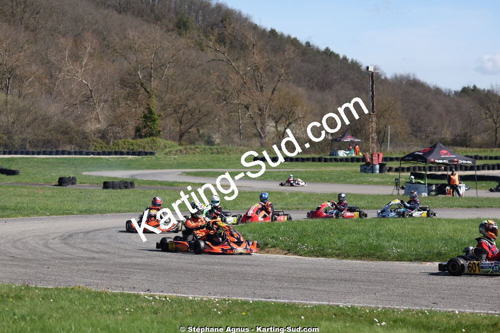 29 & 30/03/2025 : 2ème manche du Championnat du Sud au circuit d’Aigues-Vives (photos Stéphane Agnus) 2025 — karting