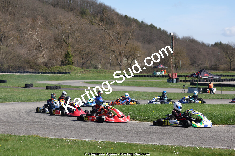 29 & 30/03/2025 : 2ème manche du Championnat du Sud au circuit d’Aigues-Vives (photos Stéphane Agnus) 2025 — karting