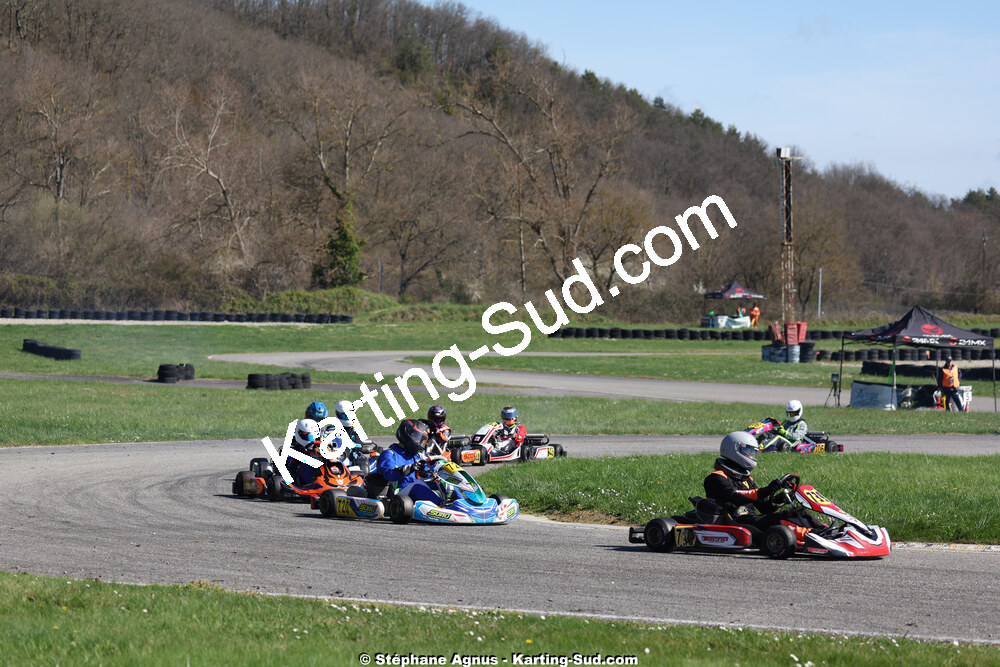 29 & 30/03/2025 : 2ème manche du Championnat du Sud au circuit d’Aigues-Vives (photos Stéphane Agnus) 2025 — karting