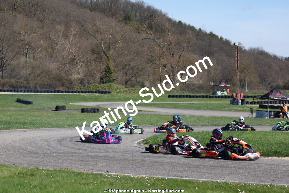 29 & 30/03/2025 : 2ème manche du Championnat du Sud au circuit d’Aigues-Vives (photos Stéphane Agnus) 2025 — karting