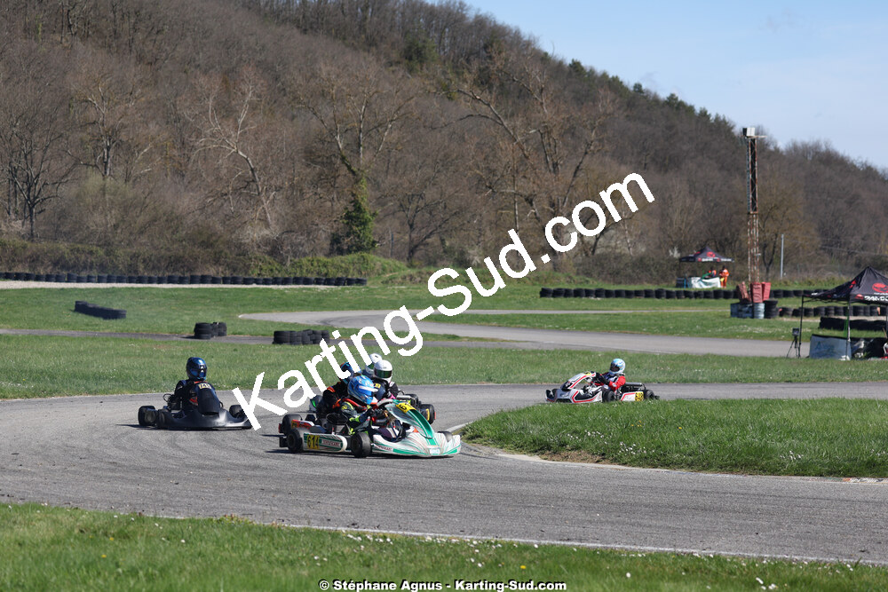 29 & 30/03/2025 : 2ème manche du Championnat du Sud au circuit d’Aigues-Vives (photos Stéphane Agnus) 2025 — karting