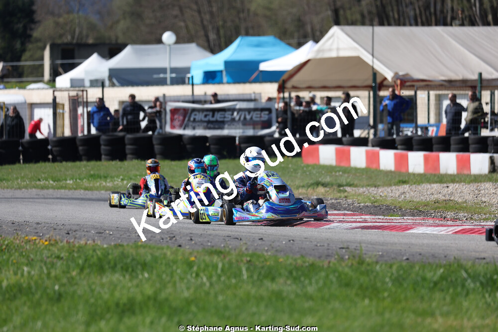 29 & 30/03/2025 : 2ème manche du Championnat du Sud au circuit d’Aigues-Vives (photos Stéphane Agnus) 2025 — karting