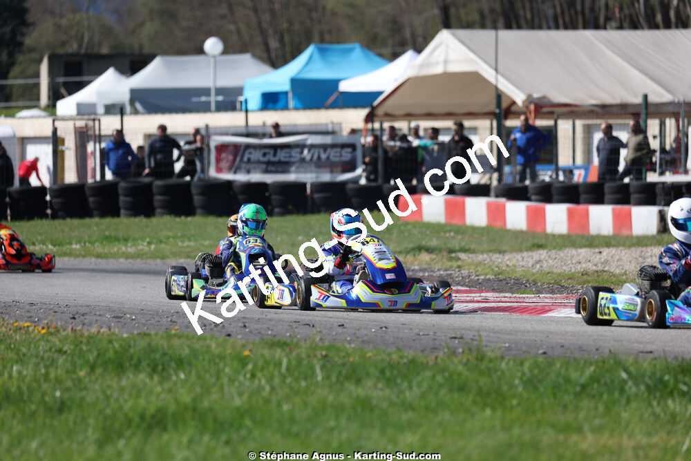 29 & 30/03/2025 : 2ème manche du Championnat du Sud au circuit d’Aigues-Vives (photos Stéphane Agnus) 2025 — karting
