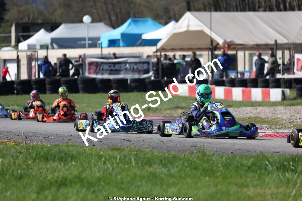 29 & 30/03/2025 : 2ème manche du Championnat du Sud au circuit d’Aigues-Vives (photos Stéphane Agnus) 2025 — karting