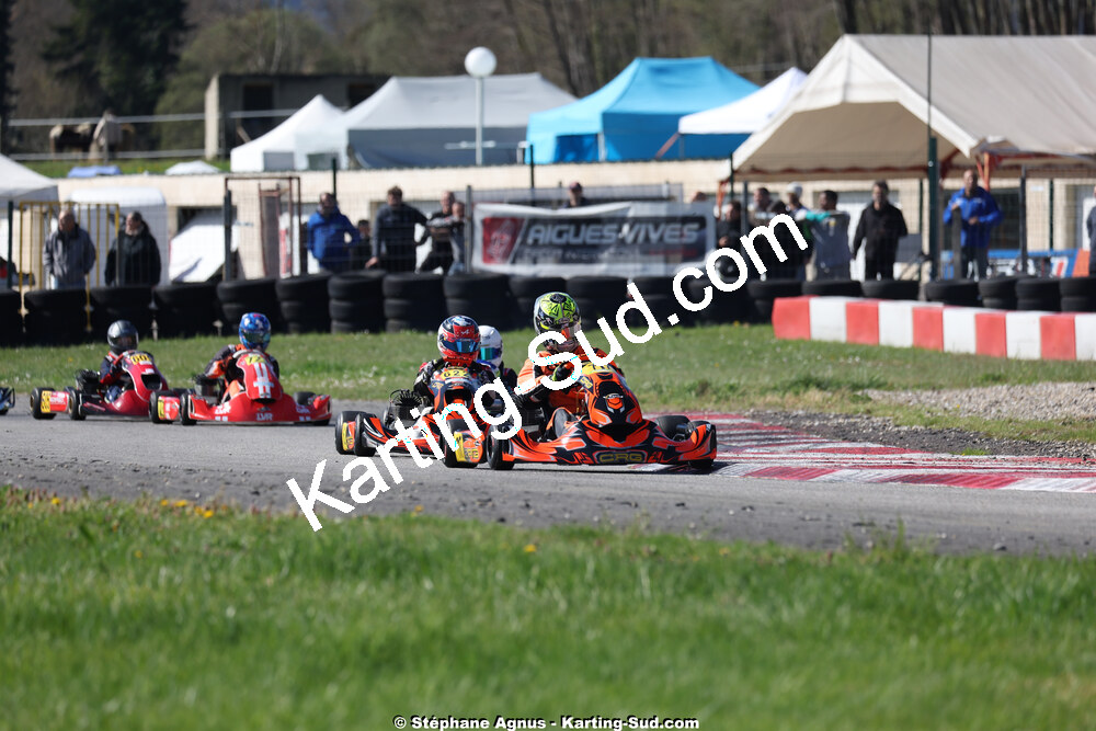 29 & 30/03/2025 : 2ème manche du Championnat du Sud au circuit d’Aigues-Vives (photos Stéphane Agnus) 2025 — karting