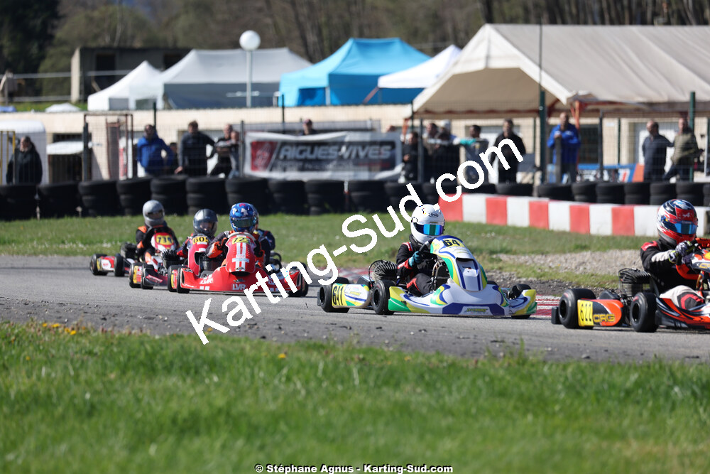 29 & 30/03/2025 : 2ème manche du Championnat du Sud au circuit d’Aigues-Vives (photos Stéphane Agnus) 2025 — karting