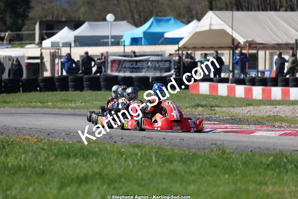 29 & 30/03/2025 : 2ème manche du Championnat du Sud au circuit d’Aigues-Vives (photos Stéphane Agnus) 2025 — karting