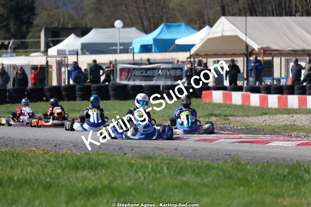 29 & 30/03/2025 : 2ème manche du Championnat du Sud au circuit d’Aigues-Vives (photos Stéphane Agnus) 2025 — karting
