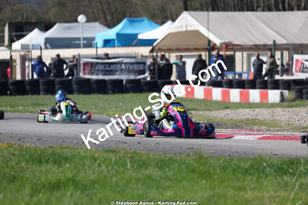 29 & 30/03/2025 : 2ème manche du Championnat du Sud au circuit d’Aigues-Vives (photos Stéphane Agnus) 2025 — karting