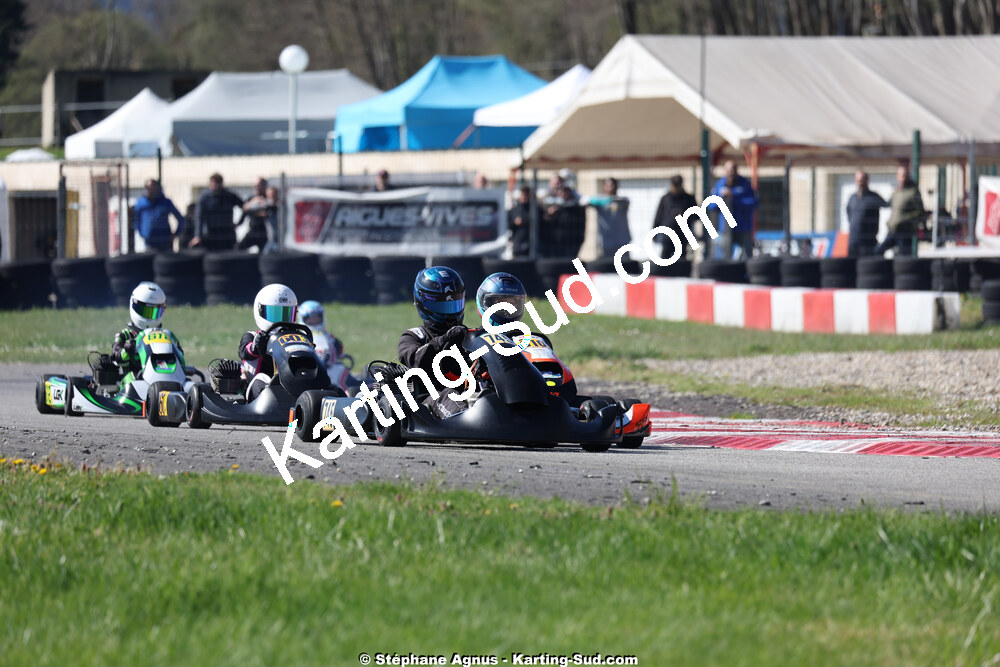 29 & 30/03/2025 : 2ème manche du Championnat du Sud au circuit d’Aigues-Vives (photos Stéphane Agnus) 2025 — karting