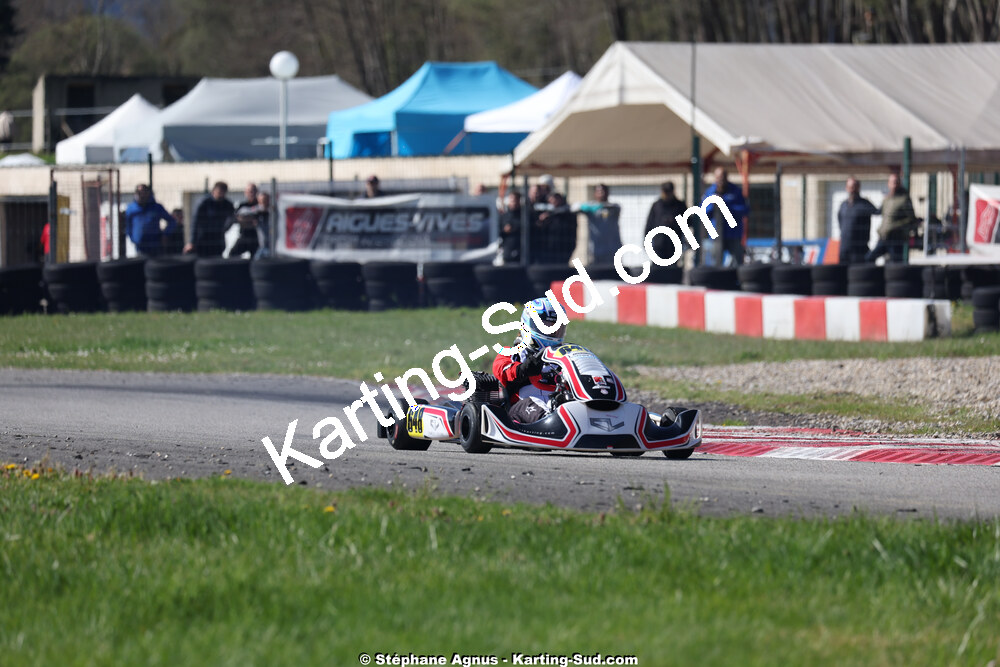 29 & 30/03/2025 : 2ème manche du Championnat du Sud au circuit d’Aigues-Vives (photos Stéphane Agnus) 2025 — karting