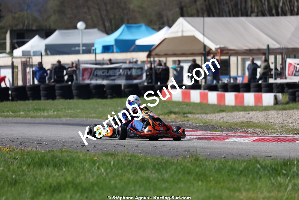 29 & 30/03/2025 : 2ème manche du Championnat du Sud au circuit d’Aigues-Vives (photos Stéphane Agnus) 2025 — karting