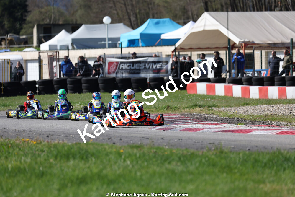 29 & 30/03/2025 : 2ème manche du Championnat du Sud au circuit d’Aigues-Vives (photos Stéphane Agnus) 2025 — karting