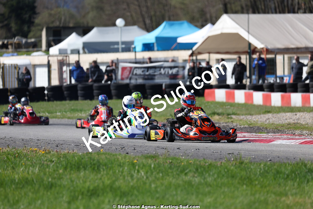 29 & 30/03/2025 : 2ème manche du Championnat du Sud au circuit d’Aigues-Vives (photos Stéphane Agnus) 2025 — karting