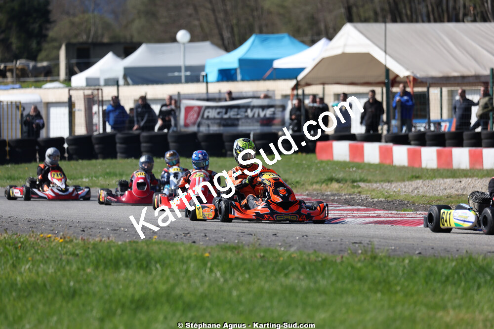 29 & 30/03/2025 : 2ème manche du Championnat du Sud au circuit d’Aigues-Vives (photos Stéphane Agnus) 2025 — karting