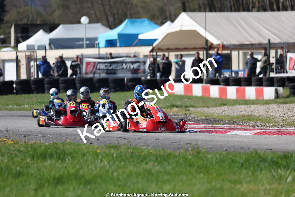 29 & 30/03/2025 : 2ème manche du Championnat du Sud au circuit d’Aigues-Vives (photos Stéphane Agnus) 2025 — karting