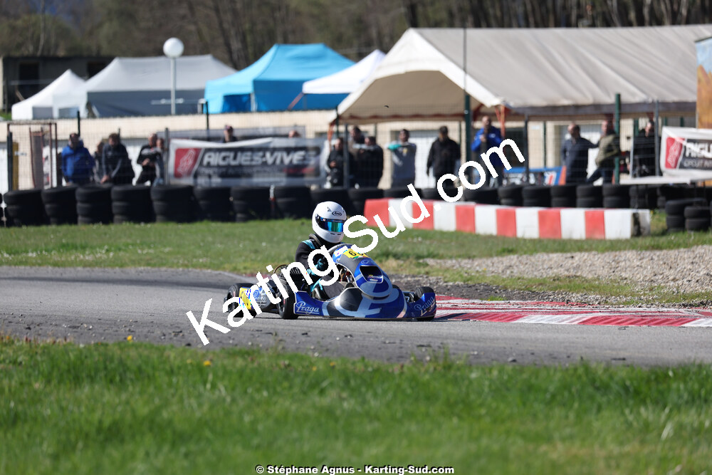 29 & 30/03/2025 : 2ème manche du Championnat du Sud au circuit d’Aigues-Vives (photos Stéphane Agnus) 2025 — karting