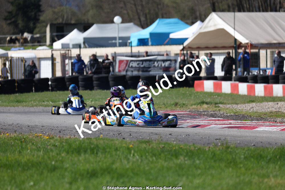 29 & 30/03/2025 : 2ème manche du Championnat du Sud au circuit d’Aigues-Vives (photos Stéphane Agnus) 2025 — karting