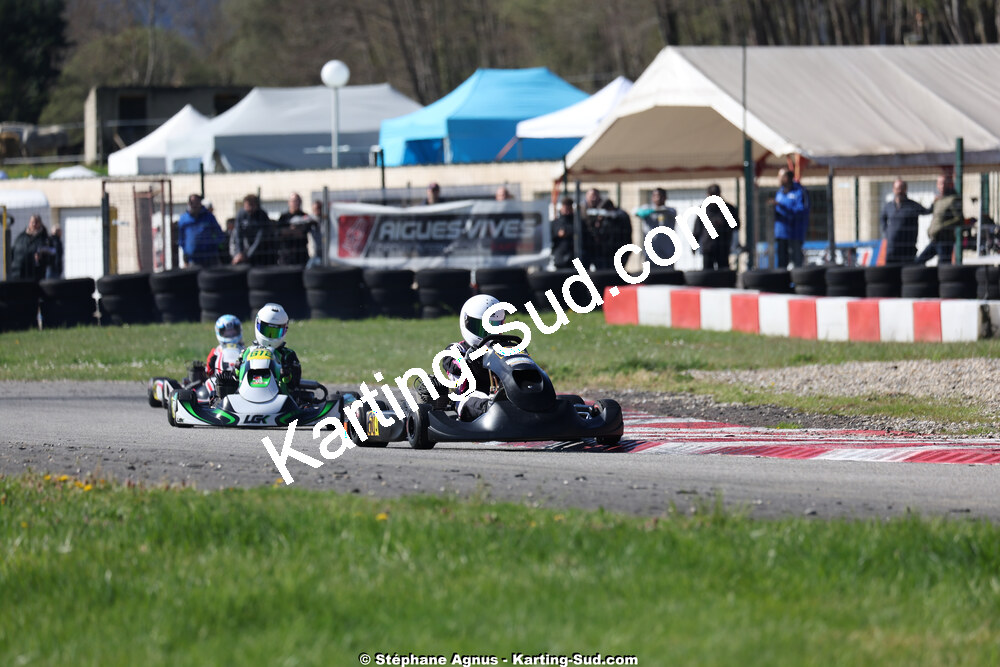 29 & 30/03/2025 : 2ème manche du Championnat du Sud au circuit d’Aigues-Vives (photos Stéphane Agnus) 2025 — karting