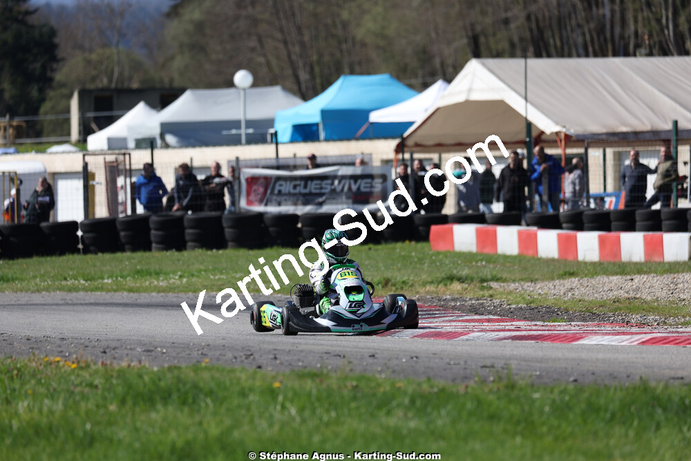 29 & 30/03/2025 : 2ème manche du Championnat du Sud au circuit d’Aigues-Vives (photos Stéphane Agnus) 2025 — karting