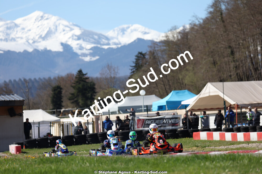 29 & 30/03/2025 : 2ème manche du Championnat du Sud au circuit d’Aigues-Vives (photos Stéphane Agnus) 2025 — karting