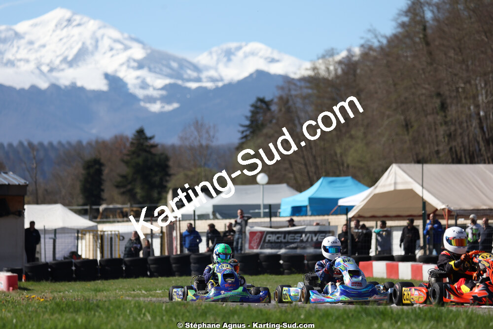 29 & 30/03/2025 : 2ème manche du Championnat du Sud au circuit d’Aigues-Vives (photos Stéphane Agnus) 2025 — karting