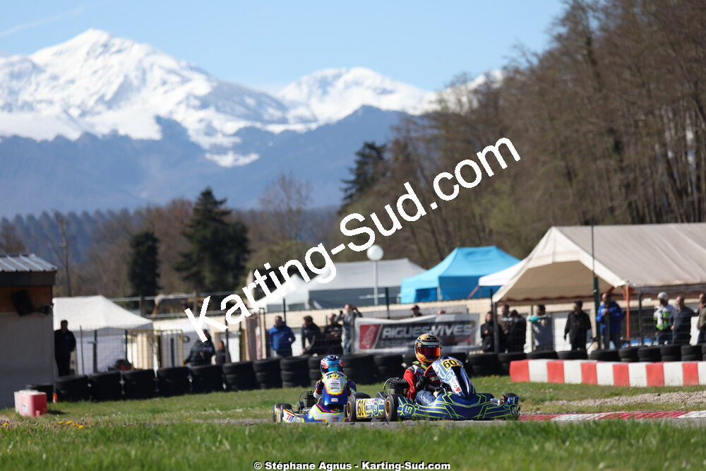 29 & 30/03/2025 : 2ème manche du Championnat du Sud au circuit d’Aigues-Vives (photos Stéphane Agnus) 2025 — karting
