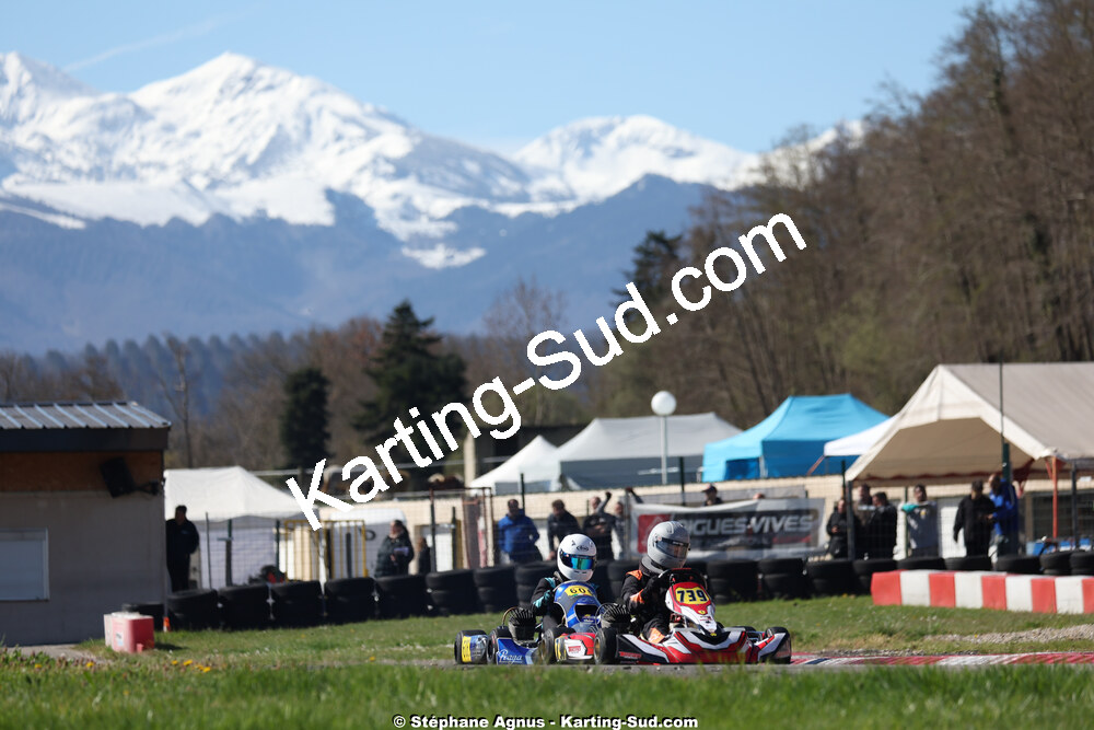 29 & 30/03/2025 : 2ème manche du Championnat du Sud au circuit d’Aigues-Vives (photos Stéphane Agnus) 2025 — karting