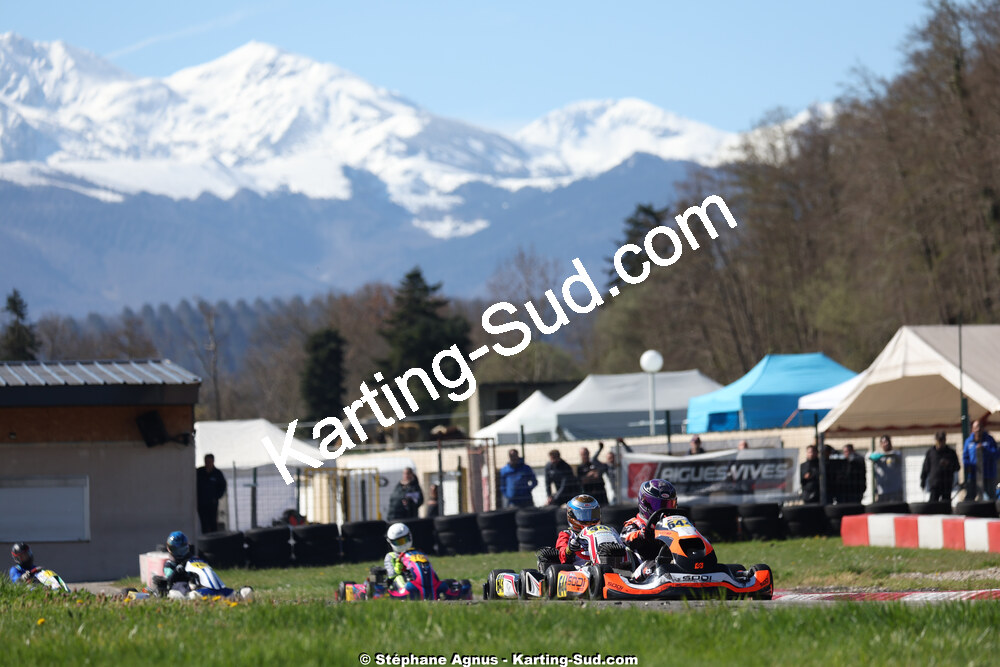 29 & 30/03/2025 : 2ème manche du Championnat du Sud au circuit d’Aigues-Vives (photos Stéphane Agnus) 2025 — karting