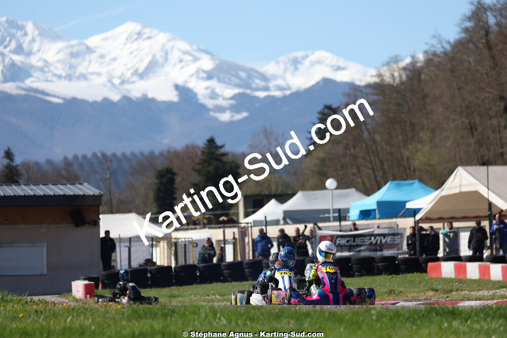 29 & 30/03/2025 : 2ème manche du Championnat du Sud au circuit d’Aigues-Vives (photos Stéphane Agnus) 2025 — karting