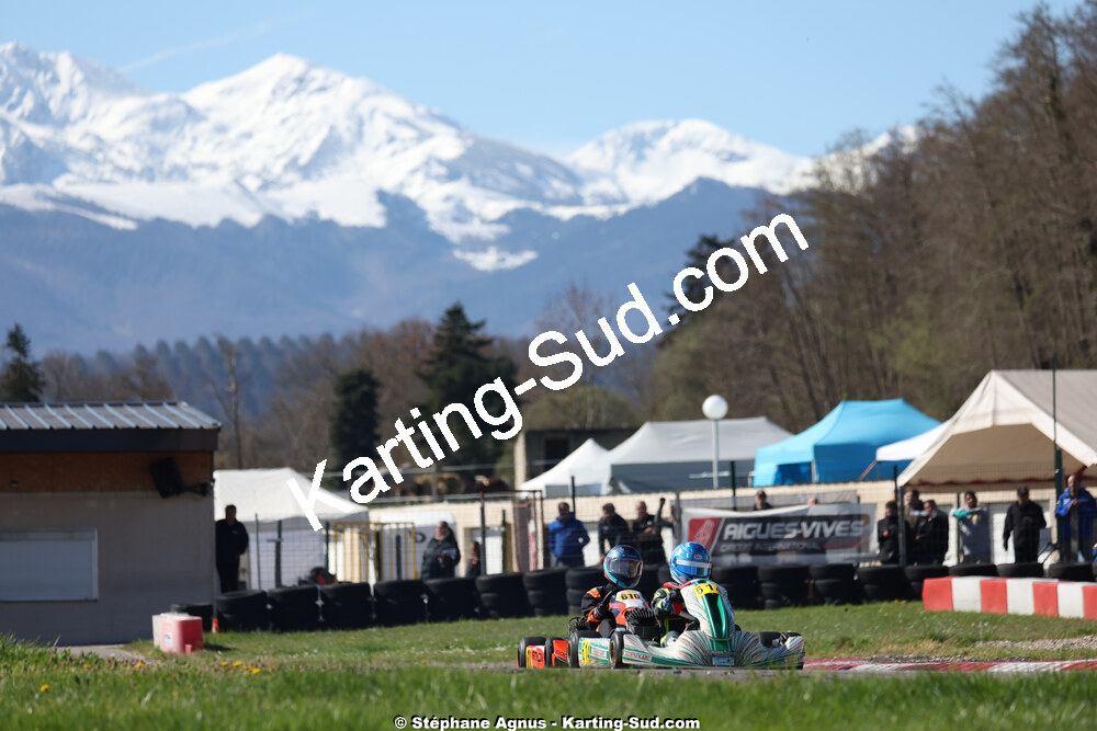 29 & 30/03/2025 : 2ème manche du Championnat du Sud au circuit d’Aigues-Vives (photos Stéphane Agnus) 2025 — karting