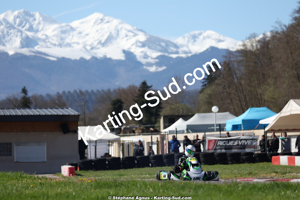 29 & 30/03/2025 : 2ème manche du Championnat du Sud au circuit d’Aigues-Vives (photos Stéphane Agnus) 2025 — karting