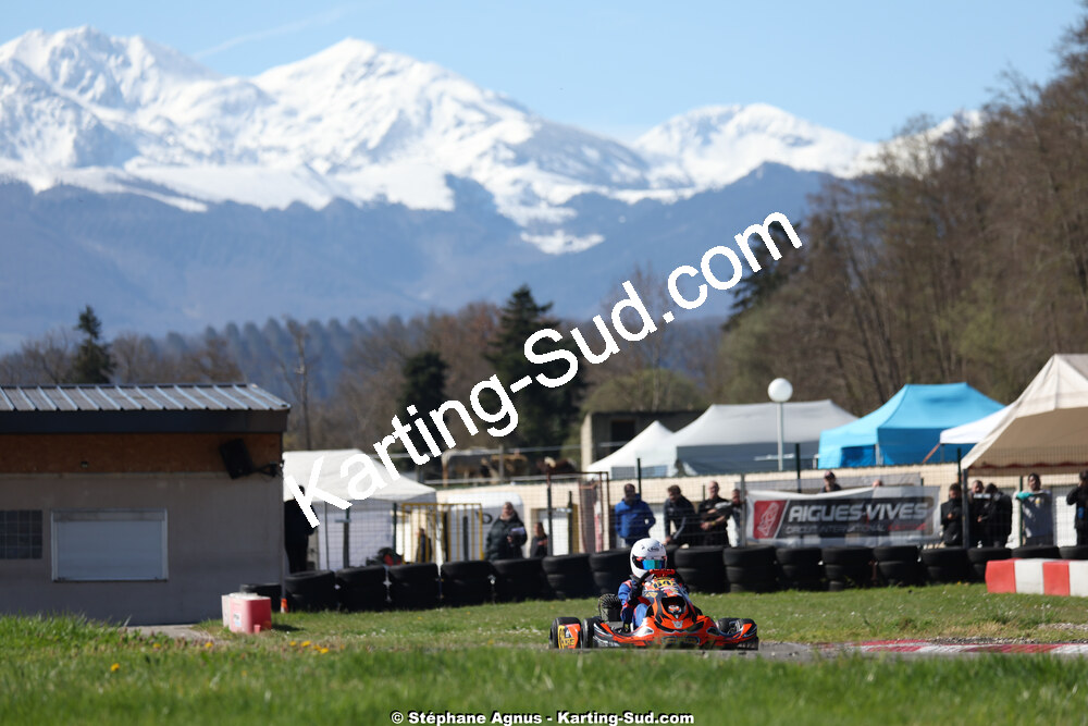 29 & 30/03/2025 : 2ème manche du Championnat du Sud au circuit d’Aigues-Vives (photos Stéphane Agnus) 2025 — karting
