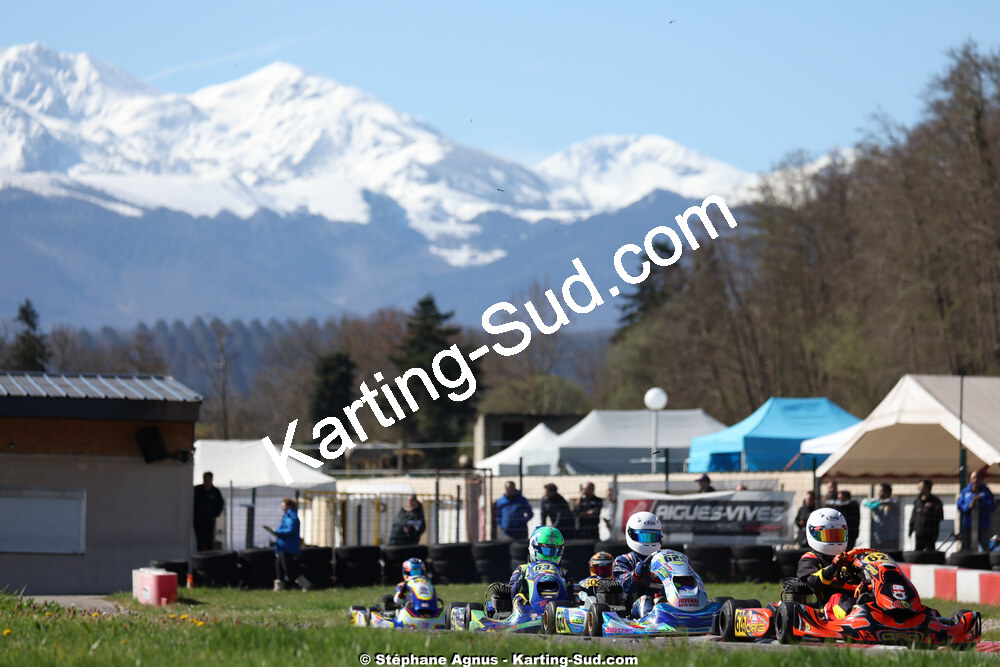 29 & 30/03/2025 : 2ème manche du Championnat du Sud au circuit d’Aigues-Vives (photos Stéphane Agnus) 2025 — karting