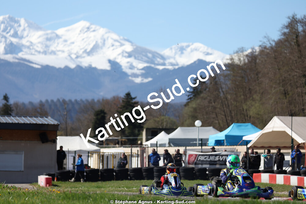29 & 30/03/2025 : 2ème manche du Championnat du Sud au circuit d’Aigues-Vives (photos Stéphane Agnus) 2025 — karting