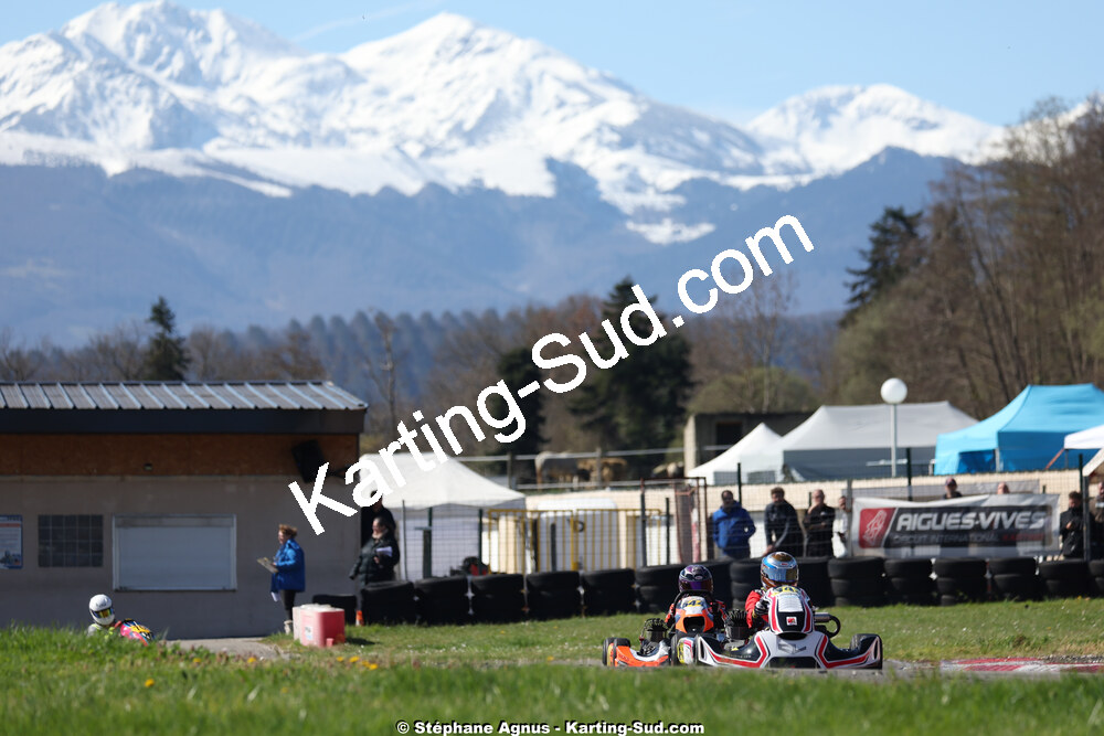 29 & 30/03/2025 : 2ème manche du Championnat du Sud au circuit d’Aigues-Vives (photos Stéphane Agnus) 2025 — karting