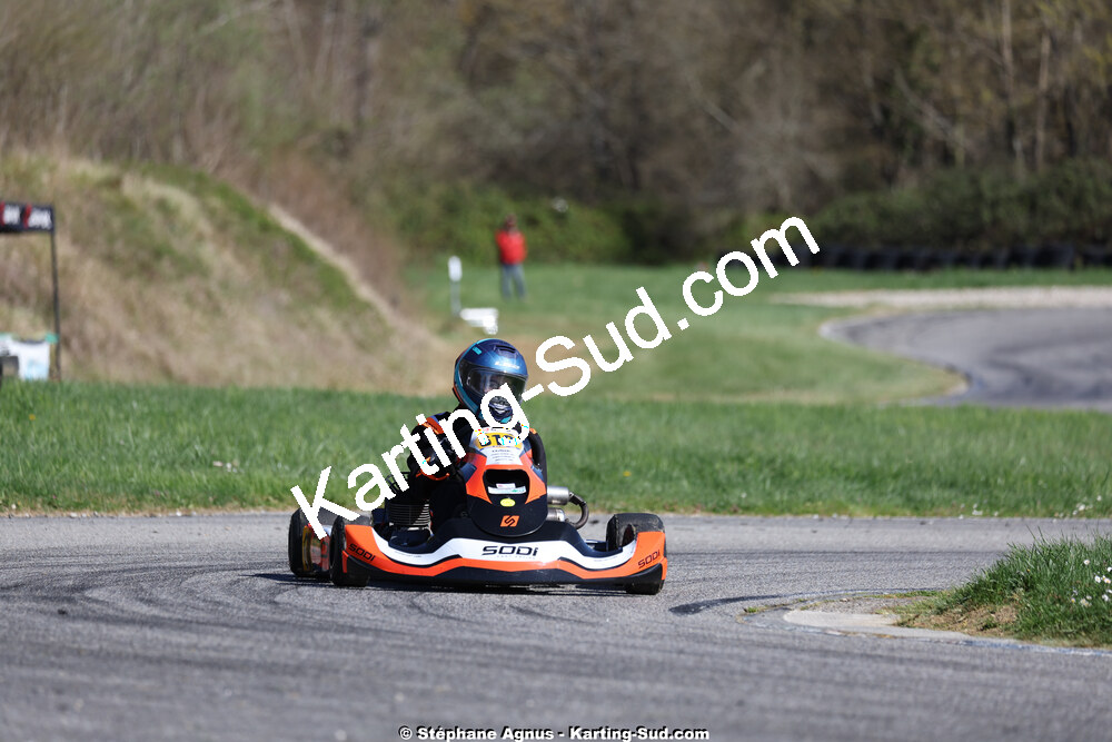 29 & 30/03/2025 : 2ème manche du Championnat du Sud au circuit d’Aigues-Vives (photos Stéphane Agnus) 2025 — karting