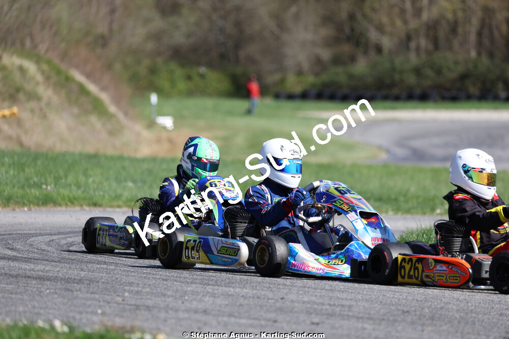 29 & 30/03/2025 : 2ème manche du Championnat du Sud au circuit d’Aigues-Vives (photos Stéphane Agnus) 2025 — karting