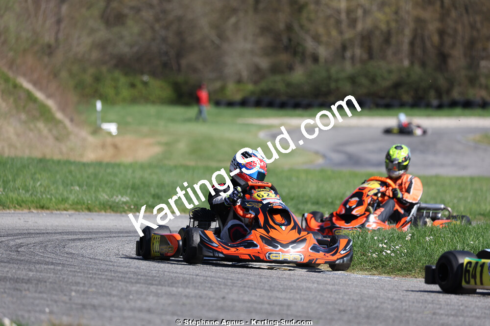 29 & 30/03/2025 : 2ème manche du Championnat du Sud au circuit d’Aigues-Vives (photos Stéphane Agnus) 2025 — karting