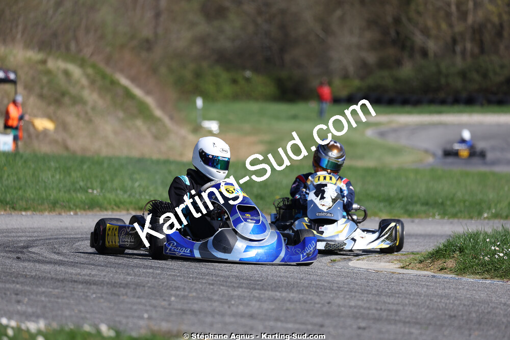 29 & 30/03/2025 : 2ème manche du Championnat du Sud au circuit d’Aigues-Vives (photos Stéphane Agnus) 2025 — karting