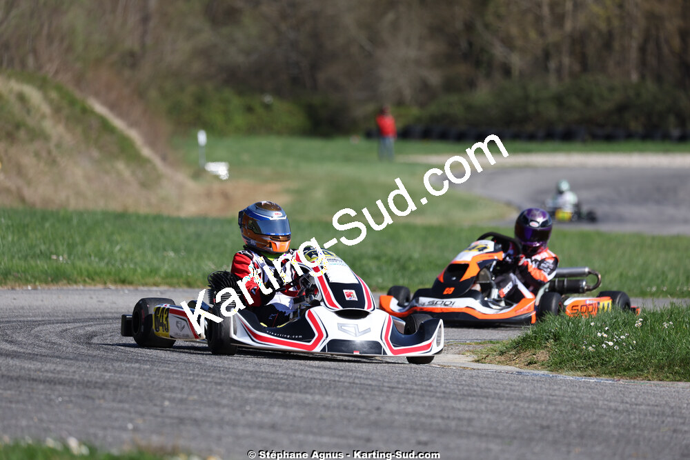 29 & 30/03/2025 : 2ème manche du Championnat du Sud au circuit d’Aigues-Vives (photos Stéphane Agnus) 2025 — karting