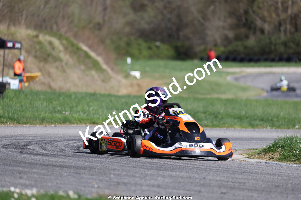 29 & 30/03/2025 : 2ème manche du Championnat du Sud au circuit d’Aigues-Vives (photos Stéphane Agnus) 2025 — karting